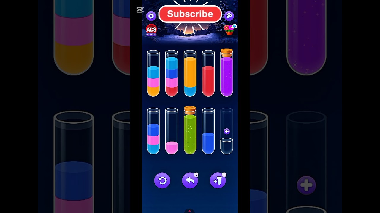 Water Puzzle Challenge Part 4 / Rasel Play Games / Puzzle Game 