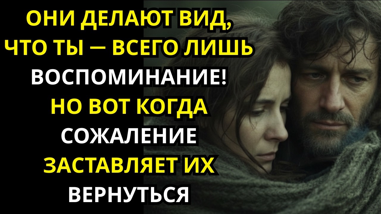 Они притворяются, что забыли вас — но в этот момент сожаление тянет их обратно | Стоицизм