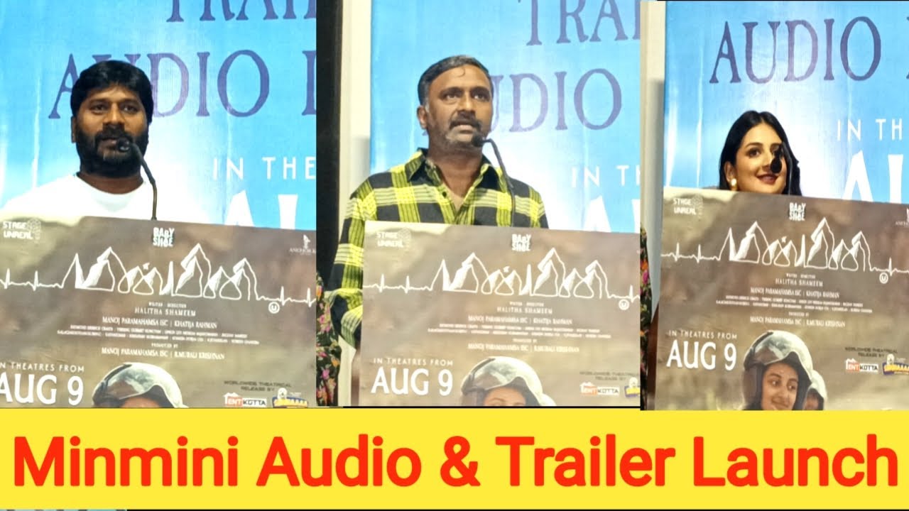 Minmini Audio& Trailer launch 