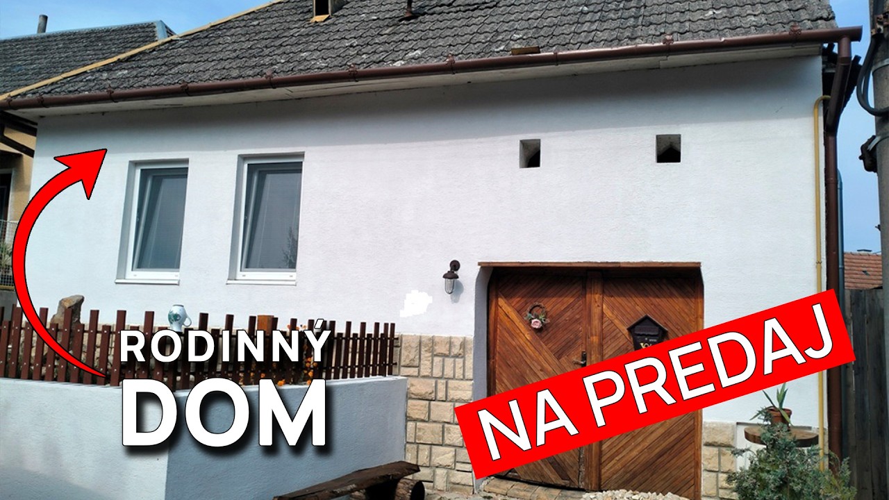 Zrekonštruovaný rodinný dom v obci Vaďovce │ DOM NA PREDAJ
