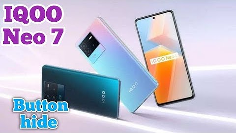 How To Hide Button in Iqoo Neo 7, How To Hide Back Button In Iqoo Neo 7, Navigation Button