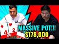 He Flopped A Straight And Won A MASSIVE Pot!