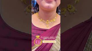 Necklace Design 😮❤️ from TJJ ! Ph -8944997254‬ ❤️ #wedding #goldjewellery #viral