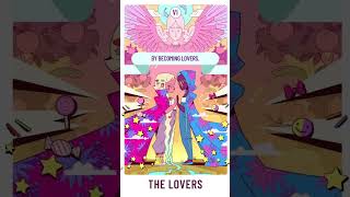The Lovers Tarot wallpaper, a gift for you, download from our website 😘 #jenny #ruinourfriendship