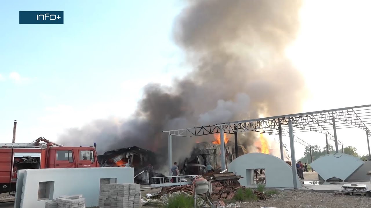 Izgorio pogon fabrike „Forte Fleks“ u Gradišci
