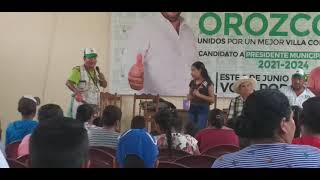 payaso de Chiapas trolea a una niña