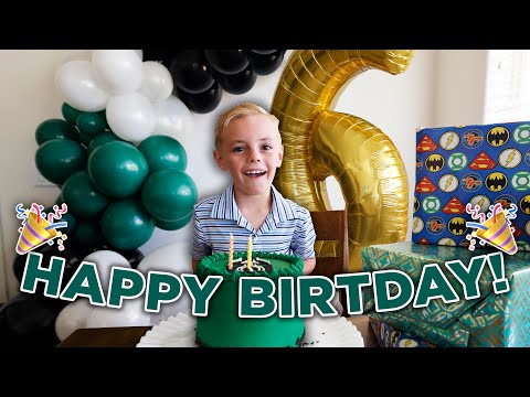 CALVIN'S 6th BIRTHDAY PARTY!! 🎉 | Ellie and Jared