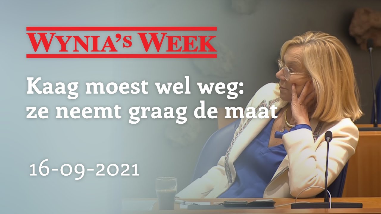 Kaag moest wel weg: ze neemt graag de maat