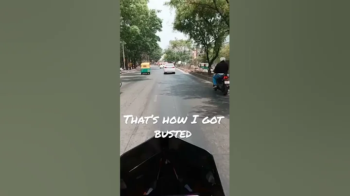 That’s how I got Busted #shorts #trafficpolice #bangalore #busted - DayDayNews