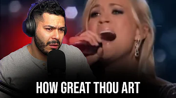 Vince Gill & Carrie Underwood   How Great Thou Art (Reaction!)