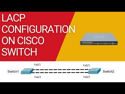 Cisco Switch LACP Configuration Step-by-Step | Link Aggregation Protocol Guide
