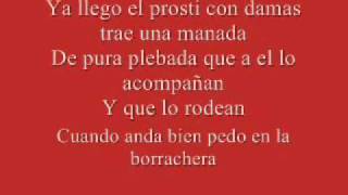 Video thumbnail of "Los Titanes De Durango - El Prostipirugolfo Letra"