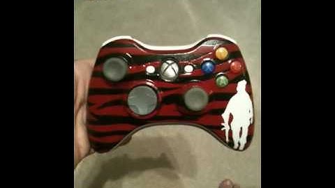 Red Tiger MW2 Xbox Controller