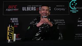 Cam Rowston Fight Night Perth post fight press conference