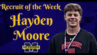 Can Michigan flip a Nebraska commit!?!? | Hayden Moore | Highlights | Michigan Football | #GoBlue