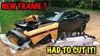 Rebuilding A Wrecked 2017 Dodge Hellcat Part 2