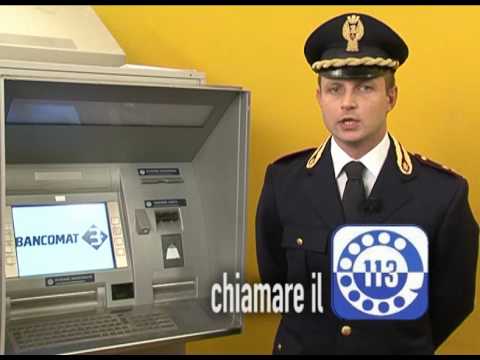 Questura di firenze: prevenzione rischi bancomat. youtube Questura di firenze