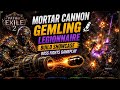 Insane AoE & Boss Damage! Mortar Cannon Gemling Legionnaire | Path of Exile 2