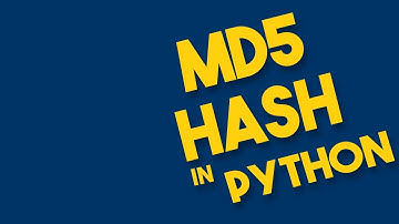 MD5 Hash in Python