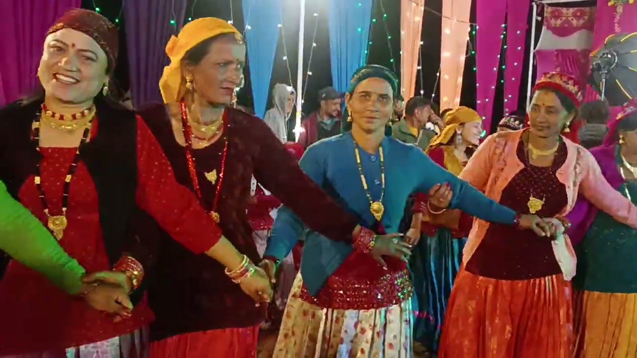 श्रीकोट शादी में सुन्दर तांदी 