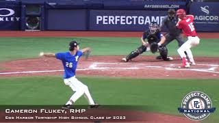 Cameron Flukey Prospect Video, RHP, Egg Harbor Township High School Class of 2023
