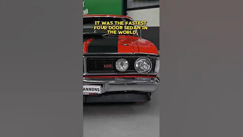 Ford Falcon GTHO Phase III Australia’s Fastest Four-Door Muscle Car #ford #falcon #phase3 #musclecar