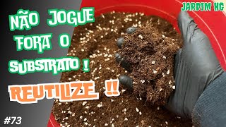 How to REUSE COCO or Peat as SUBSTRATE