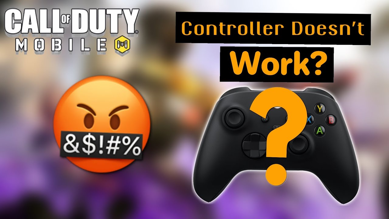 Why isn't my controller working on COD Mobile? - Quora