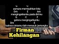 Kunci gitar kehilangan  firman   tutorial untuk pemula  by de kunta