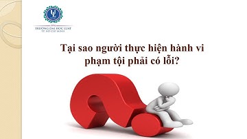 CHƯƠNG 3- TỘI PHẠM - Đại học Luật - Tp. Hồ Chí Minh:
