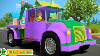 Wheels On The Truck + Swimming Song  Nursery Rhymes for Toddlers  Fun Cartoons by Little TreeHouse