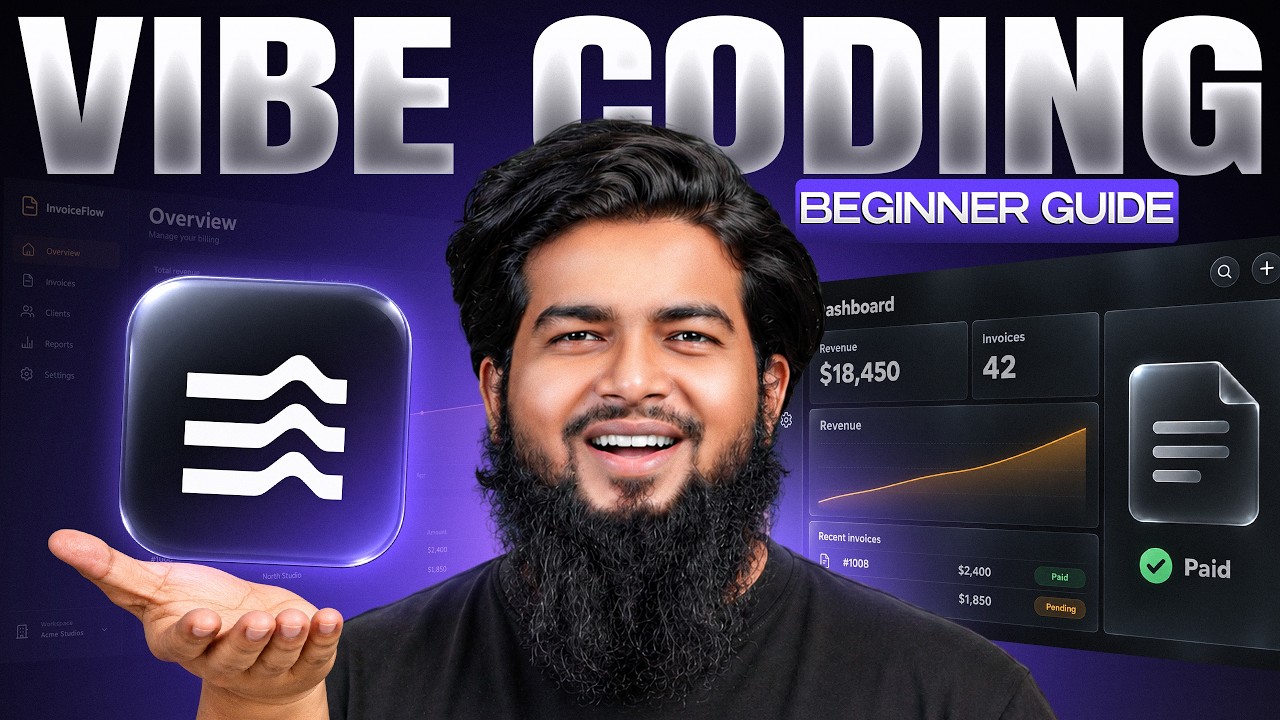 Vibe Coding Full Course for Beginners – Build & Launch a Real SaaS ...