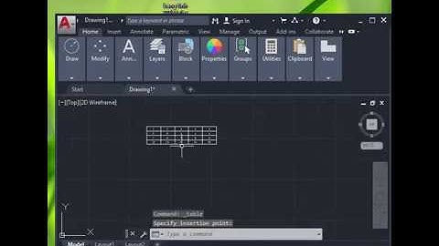 Chèn file Excel vào trong AutoCAD 2020 (Insert Excel Table into CAD 2020