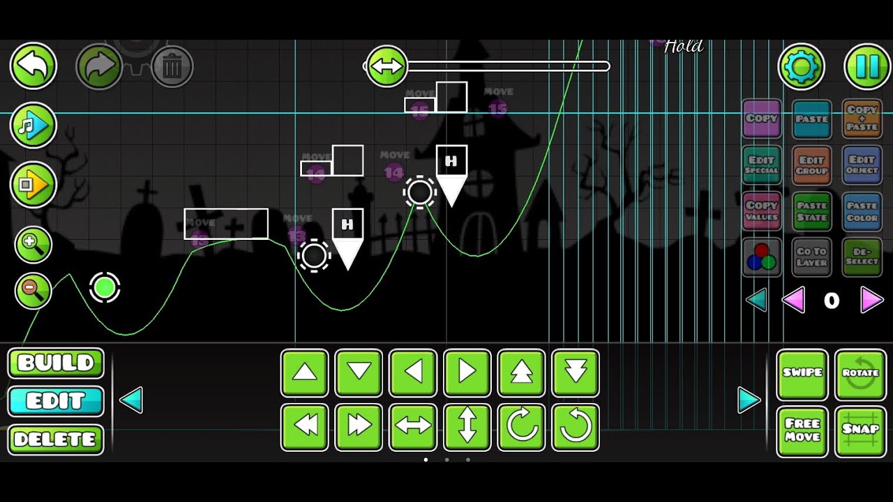 Geometry Dash Stream | Making Layout For My Friend - YouTube