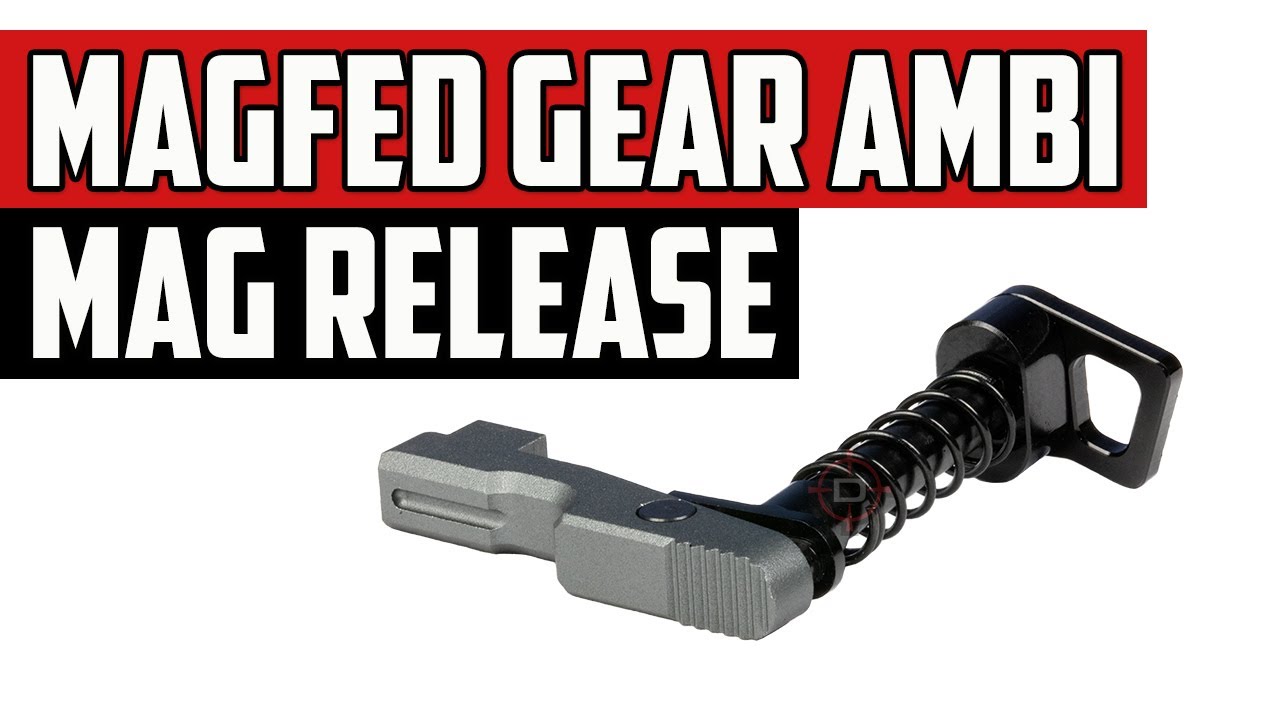 Magfed Gear M4/TMC/15 Ambidextrous Magazine Release - YouTube