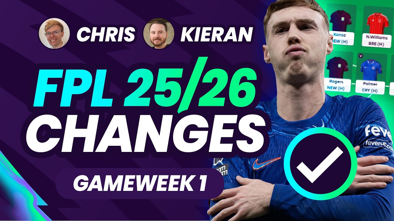 First Draft Teams, New Rules & Biggest Price SHOCKS FPL 2025/2026