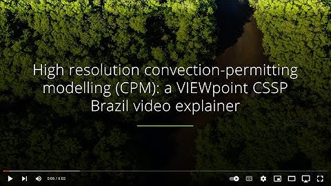 High Resolution Convection Permitting Modelling