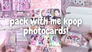 ✨👛 packing kpop photocards! #56 [asmr] (tiktok compilation) | minsbymon