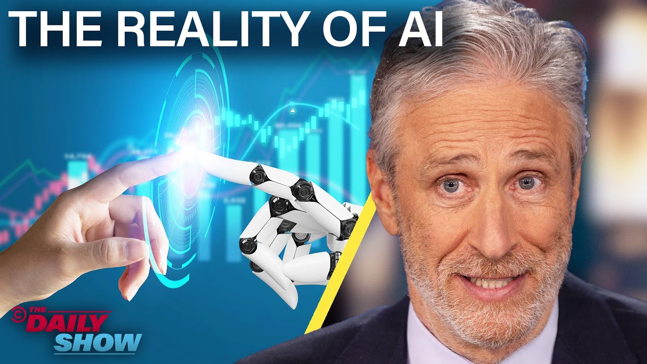 ⁣Jon Stewart On The False Promises of AI | The Daily Show