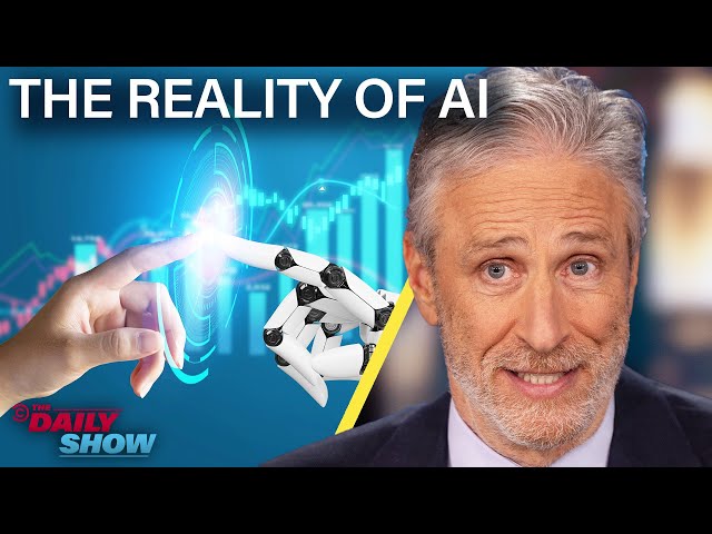 Jon Stewart On The False Promises of AI | The Daily Show class=