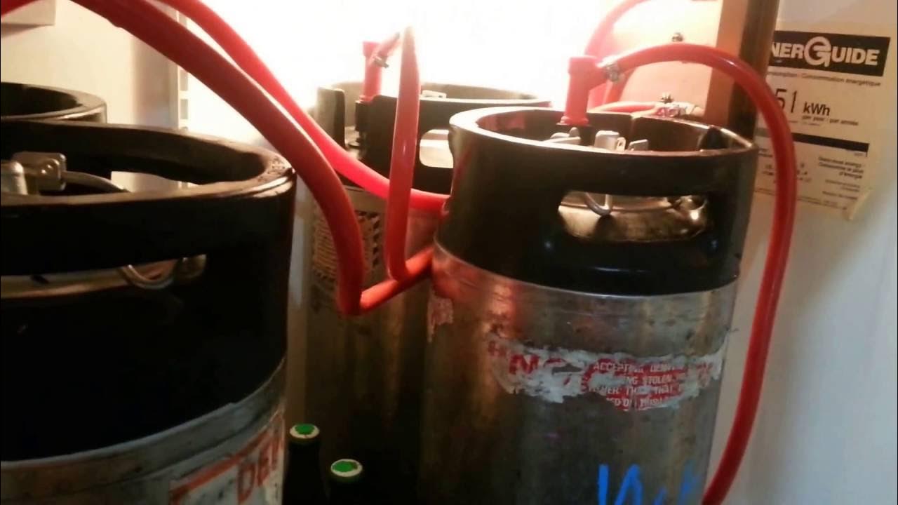 Carbonating home brewed beer in pin lock kegs. YouTube