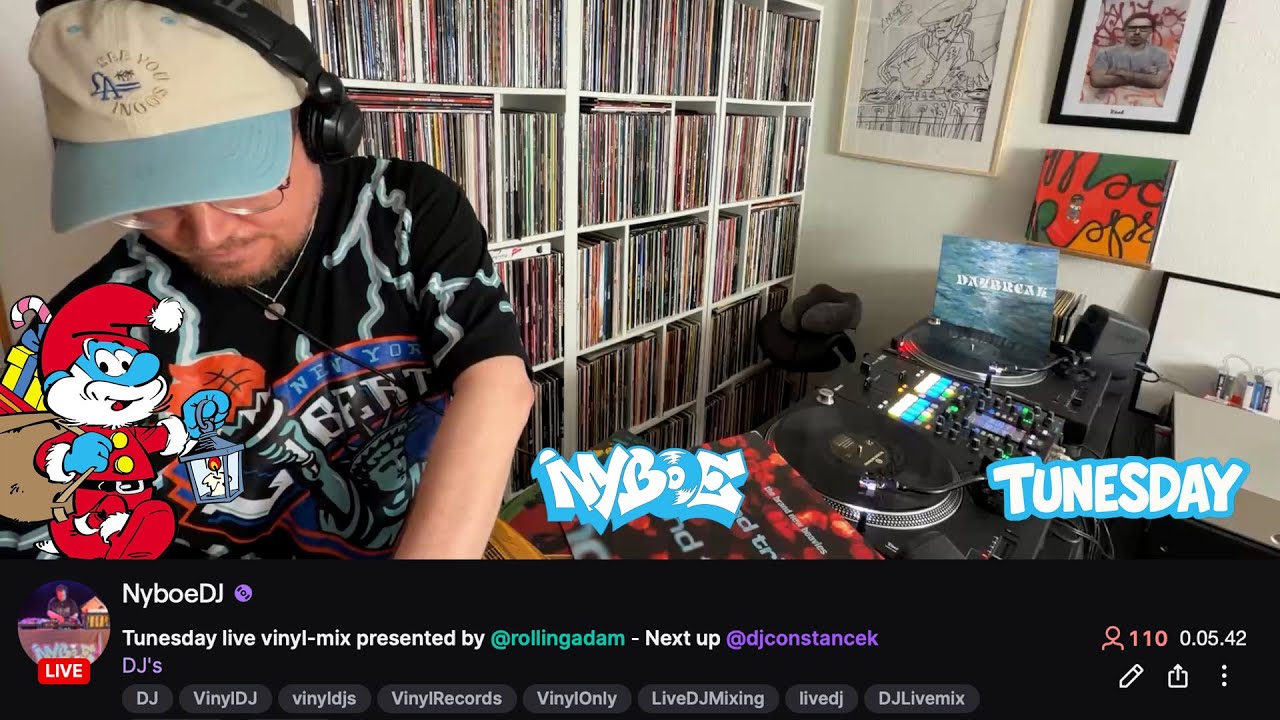 Nyboe - Tunesday all-vinyl live DJ-mix