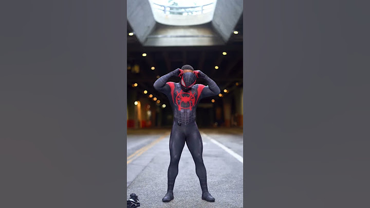 New Spider-Man Suit: Miles Morales 🕸️🕷️ #cosplay #milesmorales #marvel #spiderman