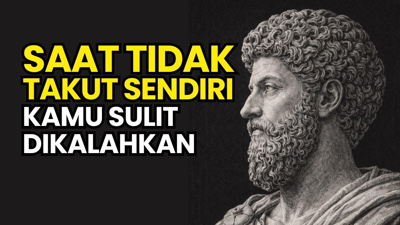 Ketika Kamu Tidak Takut Sendiri, Kamu Tidak Bisa Dikalahkan | Stoikisme