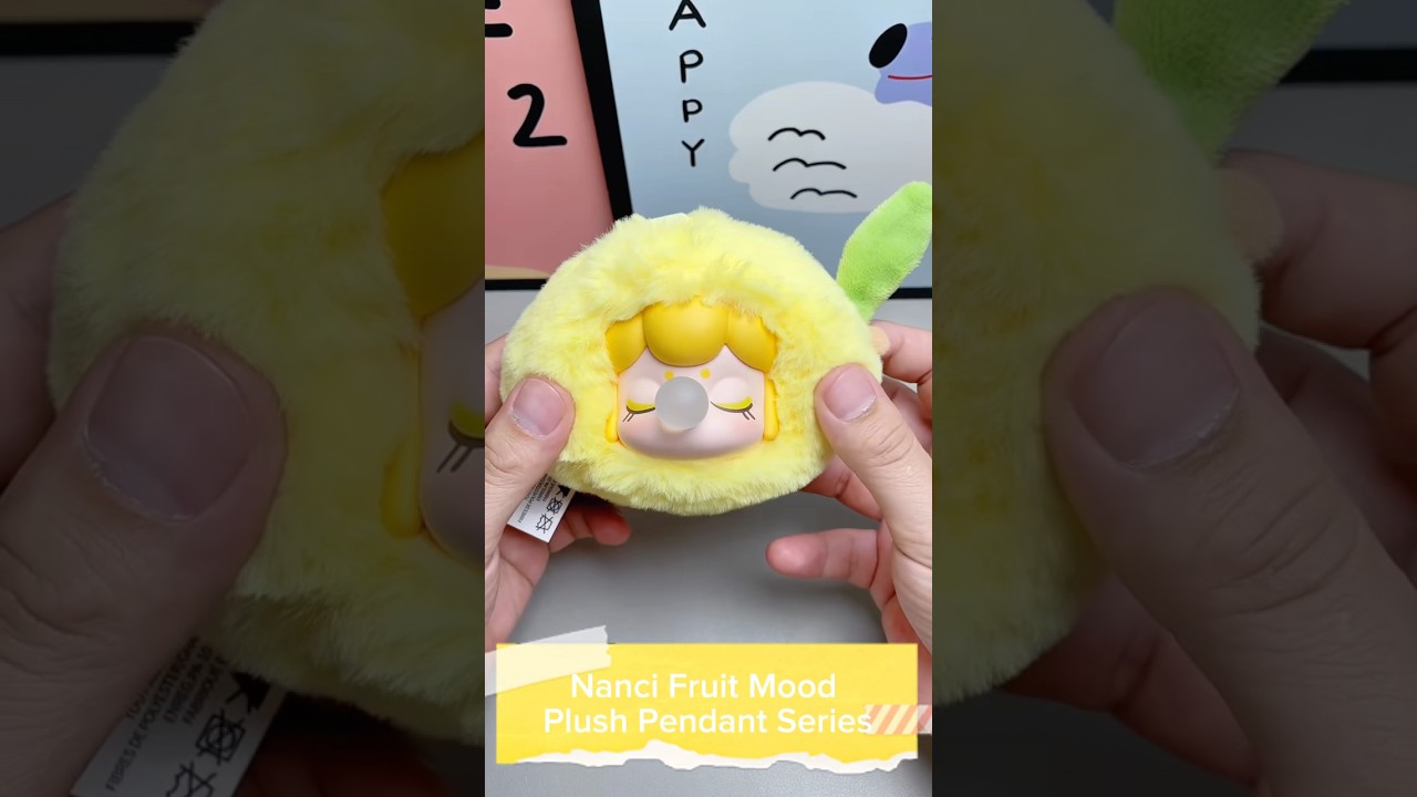 Nanci Fruit Mood Plush Pendant Series start to sell 