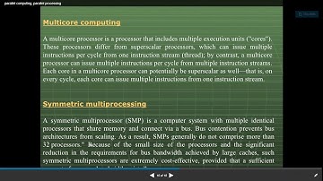 Computer Organization : Introduction to Parallel Processing