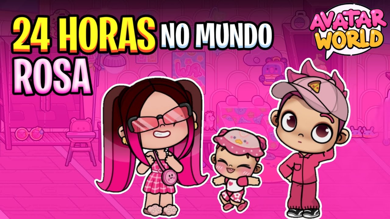 Mendo Rkhsa 24 HORAS NO MUNDO ROSA DE AVATAR WORLD | historinhas de avatar world ...
