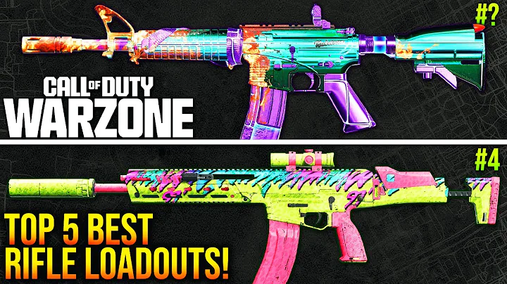 WARZONE: New TOP 5 BEST ASSAULT RIFLE META LOADOUTS After Update! (WARZONE META Weapons)
