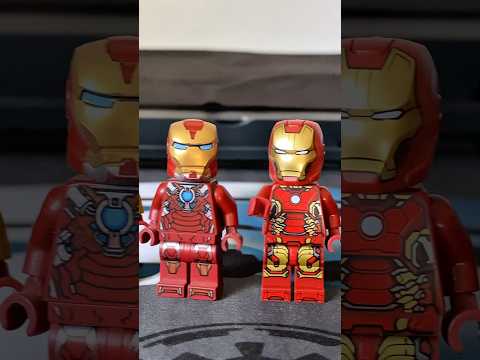 Top 5 Lego Iron Man minifigures 🤖 #legoavengers #legoironman #legomarvel #legomarvelsuperheroes