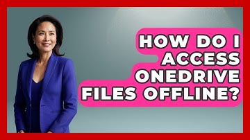 How Do I Access OneDrive Files Offline? - Emerging Tech Insider